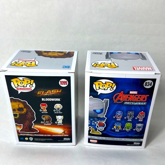 Funko Pop! ~ Thor & Bloodwork Vinyl Figures - Picture 2 of 2